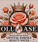 Load image into Gallery viewer, Olu Ase Organic Bulgarian Rose Crystal Essence Beauty Water (Rose Quartz Crystal)