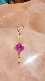 Load and play video in Gallery viewer, 14k x Yellow Sapphire x Amethyst x Swarovski Crystal Hair Jewelry
