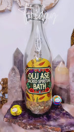 Load and play video in Gallery viewer, Olu Ase Sacred Spiritual Bath (Organic Herbs)
