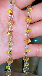 Load and play video in Gallery viewer, 14k Citrine x Swarovski Choker
